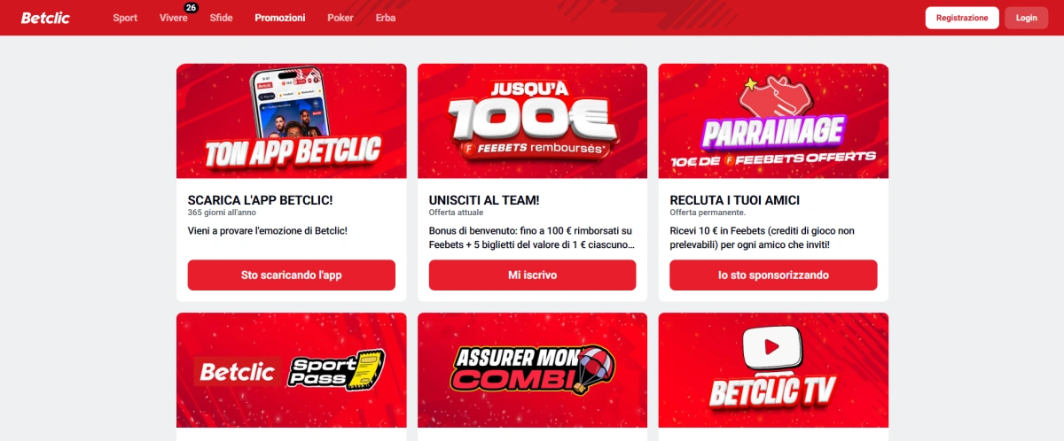betclic casino codice promozionale